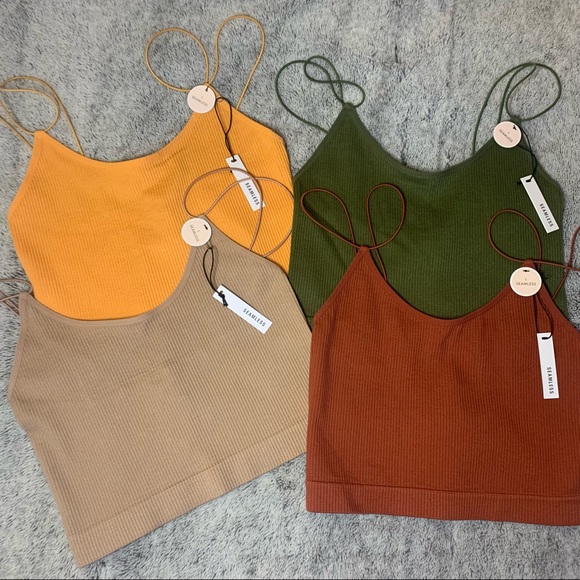 ✨ SOLD ✨ Forever 21 | Seamless Dual-Strap Bralette - Picture 1 of 3